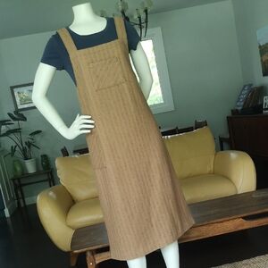 Funky long bib dress